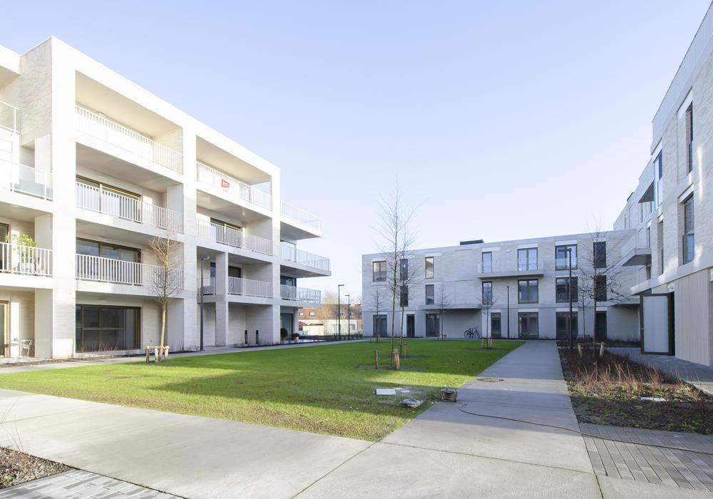 appartementen sandweghe binnenplein