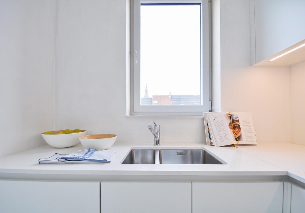 kwaliteitsvolle materialen keuken residentie tina nieuwbouwappartement sint-andries