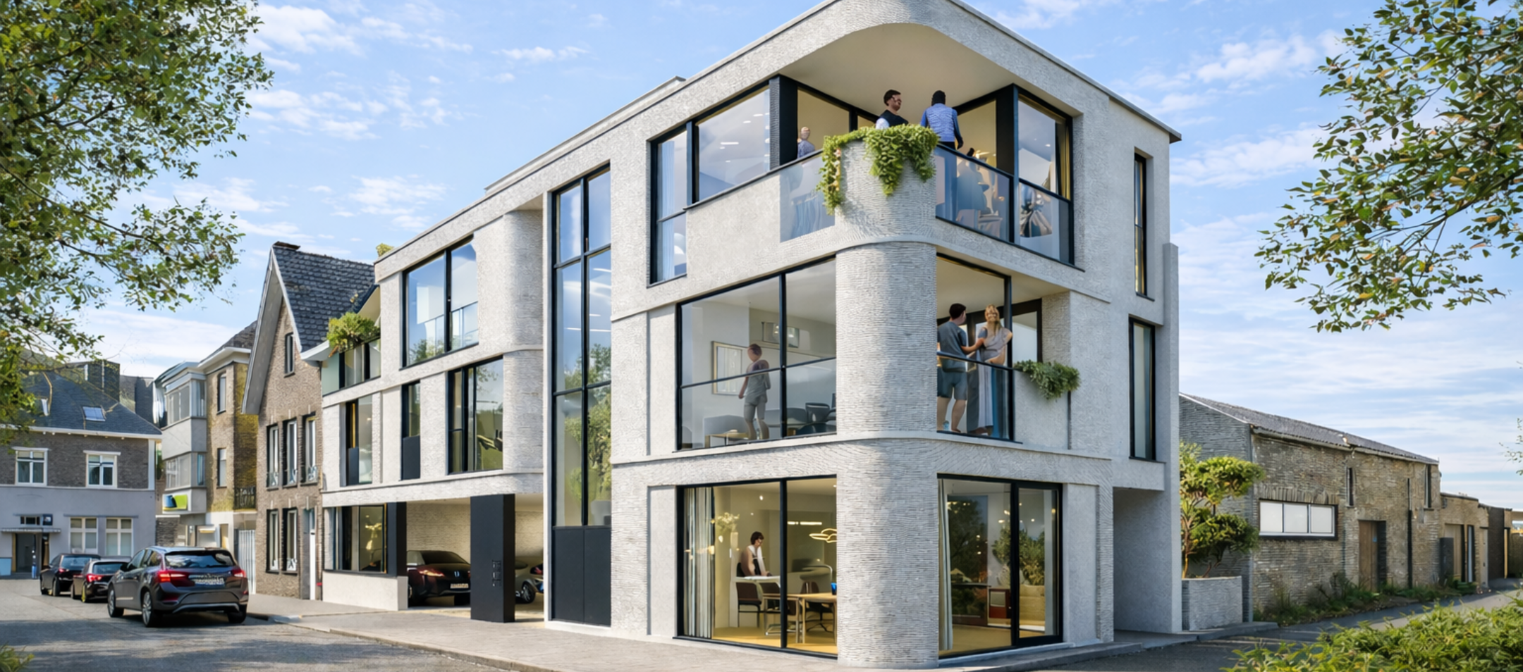 parkhus delbecque vastgoed brugge nieuwbouw